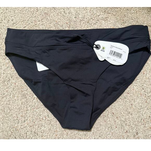 NWT Prana Summer Wave Black Swimsuit Bottoms Size Small - Picture 4 of 6